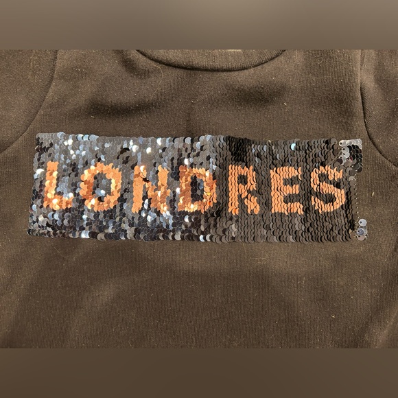 Jacadi reversible sequins (Paris/Londres) sweatshirt - Picture 5 of 5